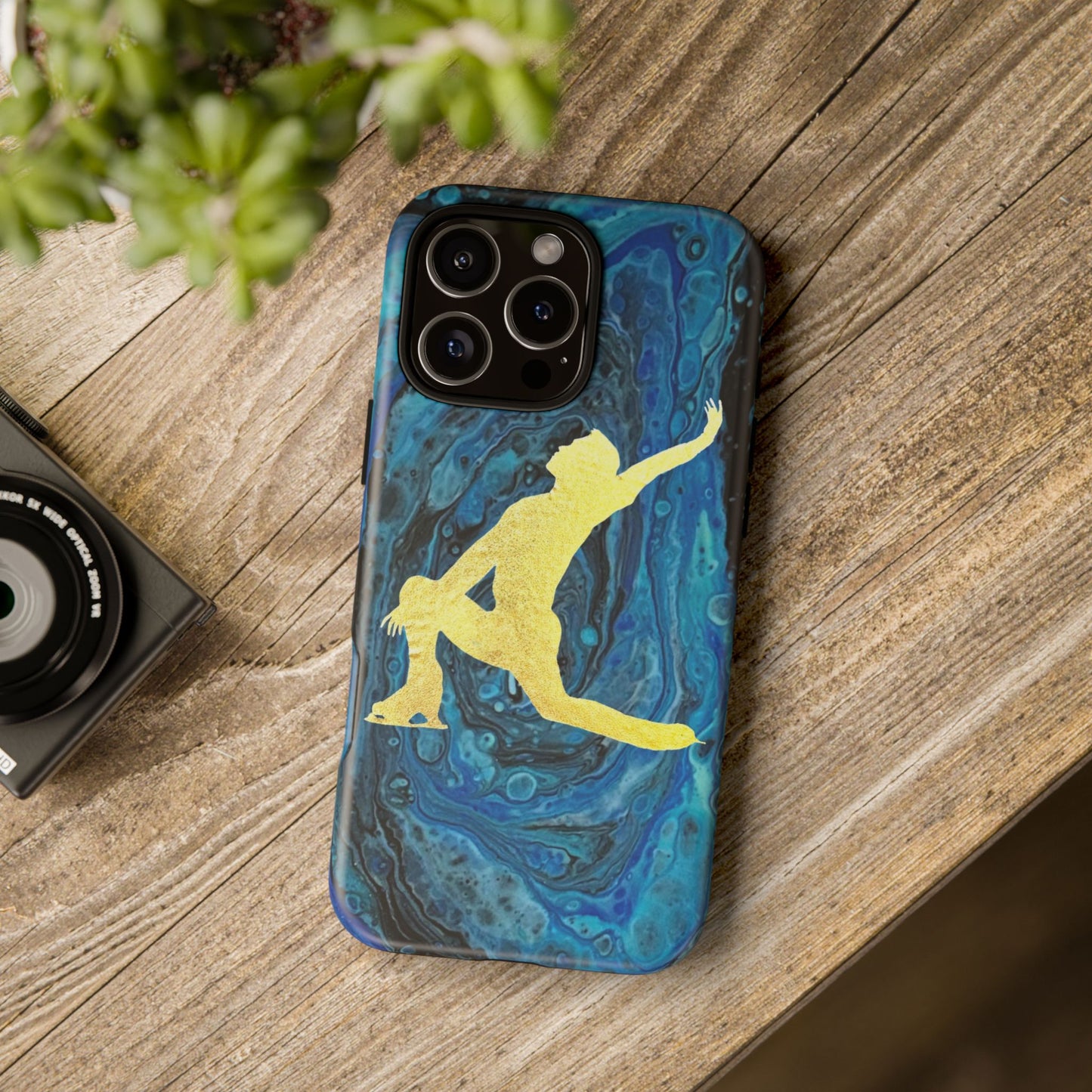 Figure skating phone cases