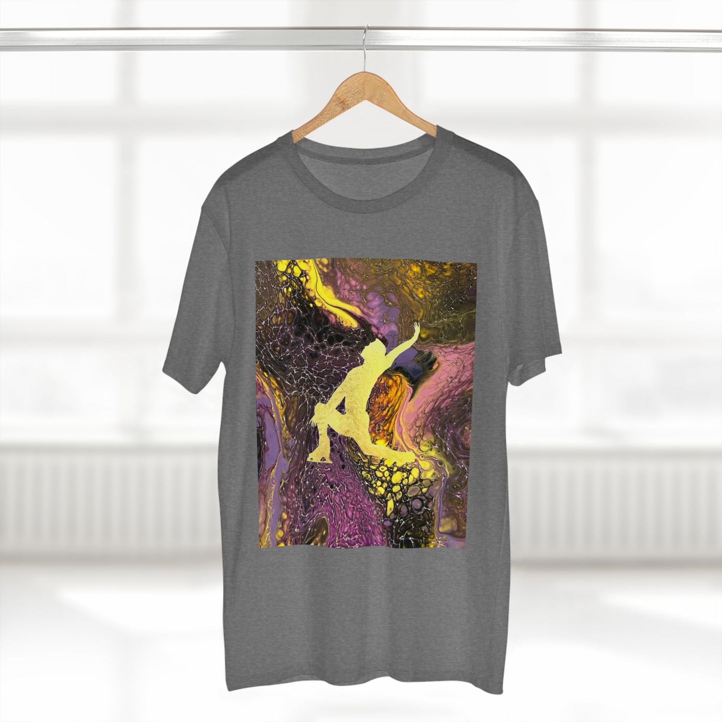 Staple-T-Shirt für Herren mit Eiskunstlauf-Design