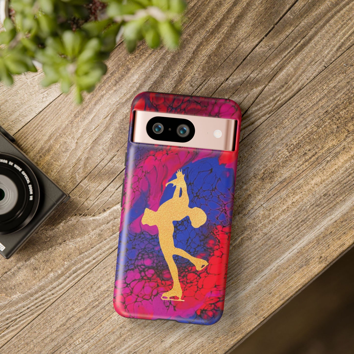figure skating phone case