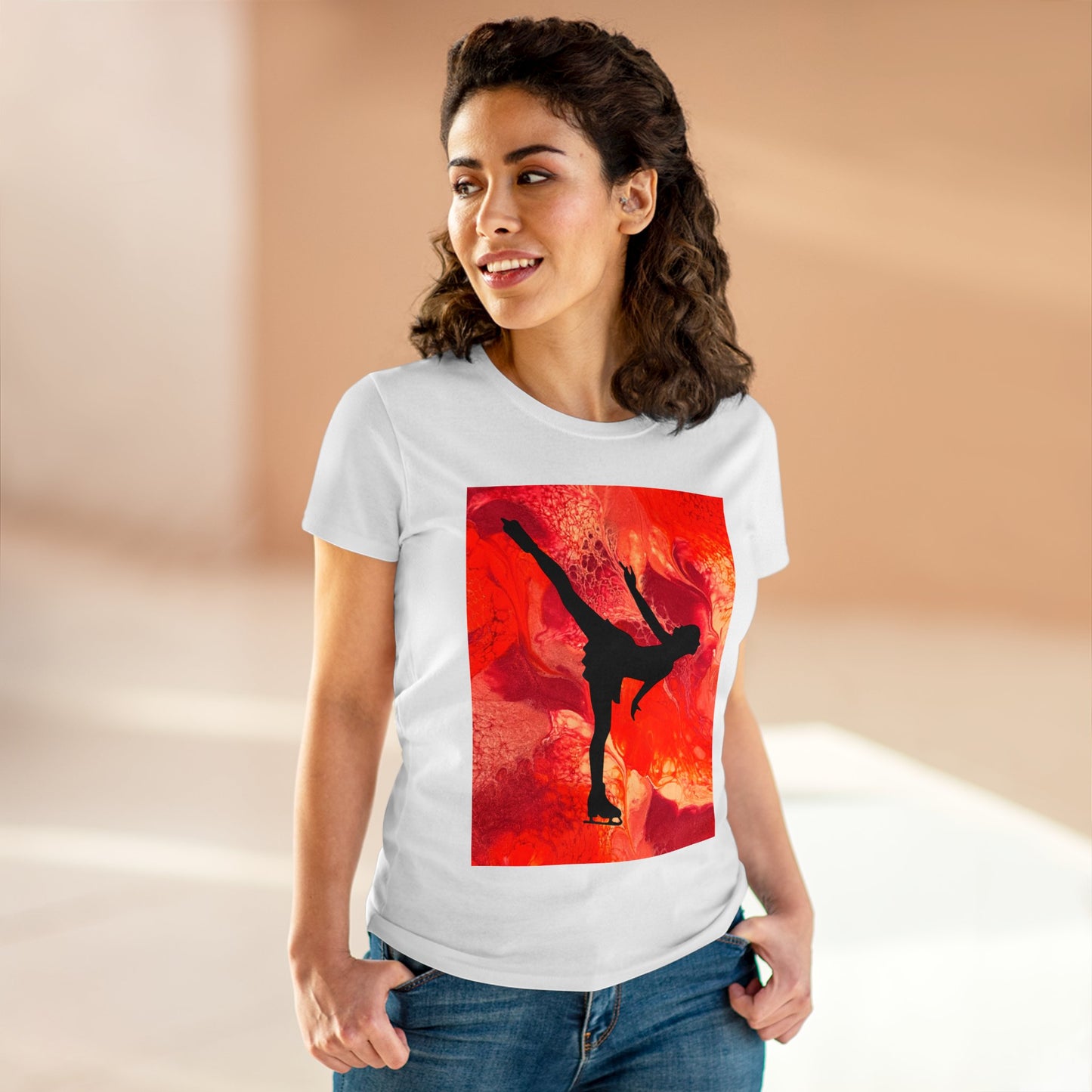 Ladies Figure Skating T-shirt