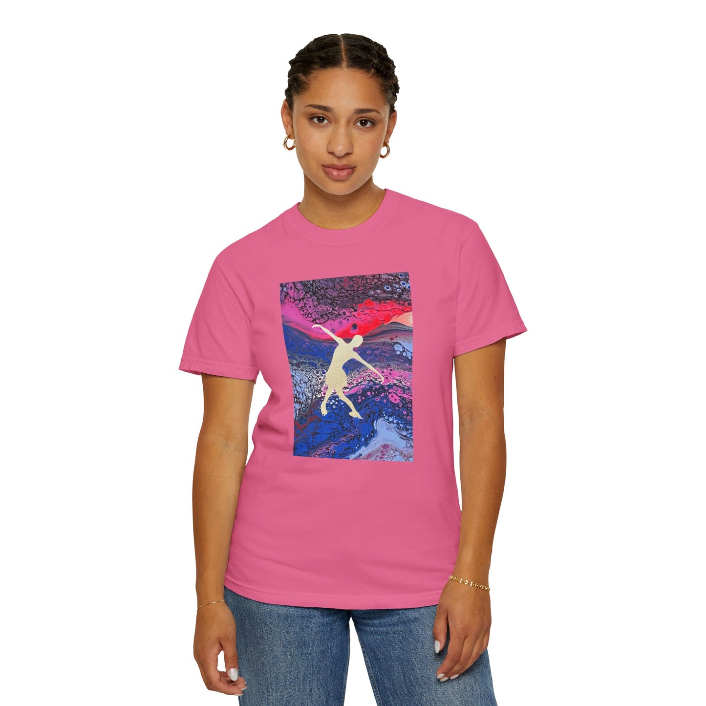 Figure skating T-shirt—Unisex Garment-Dyed Tee