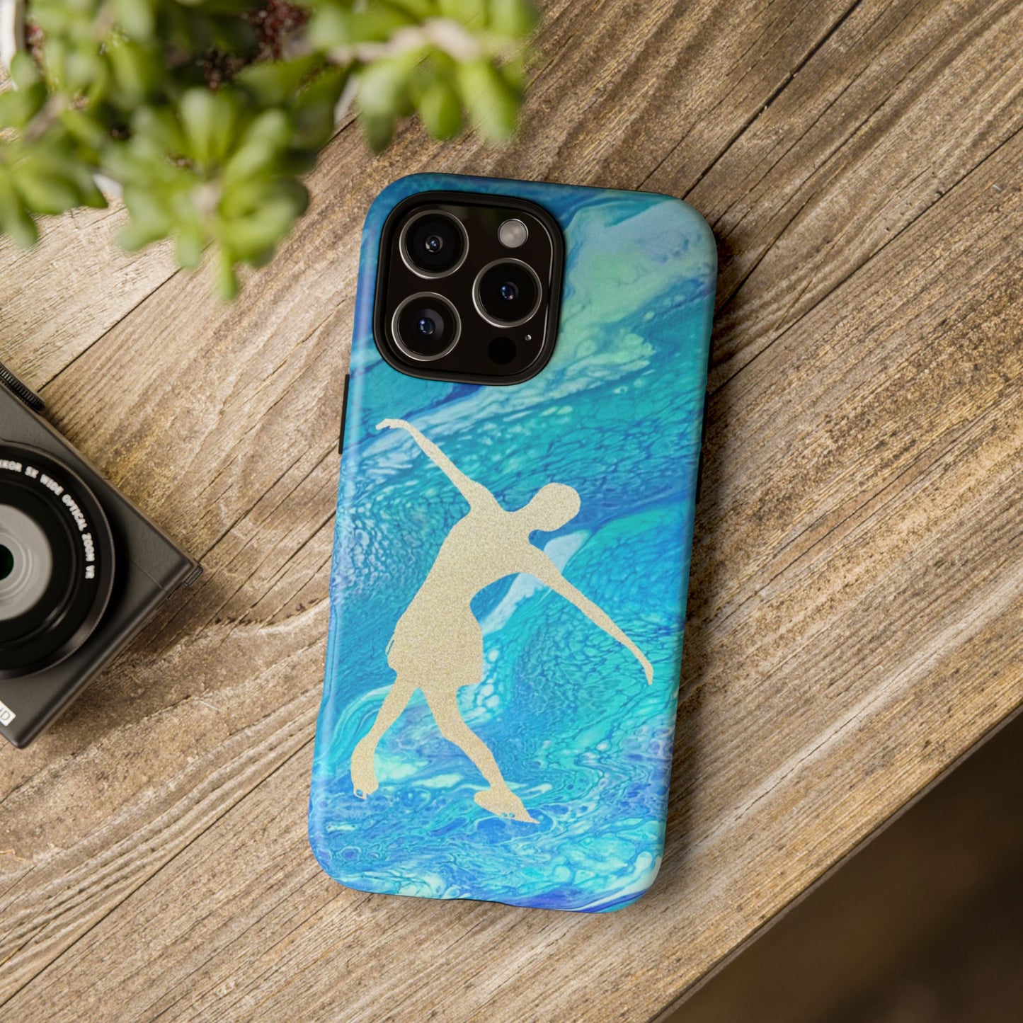 Figure skating phone cases