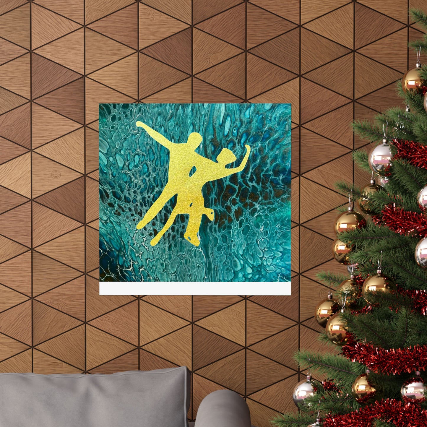 Matte vertikale Poster