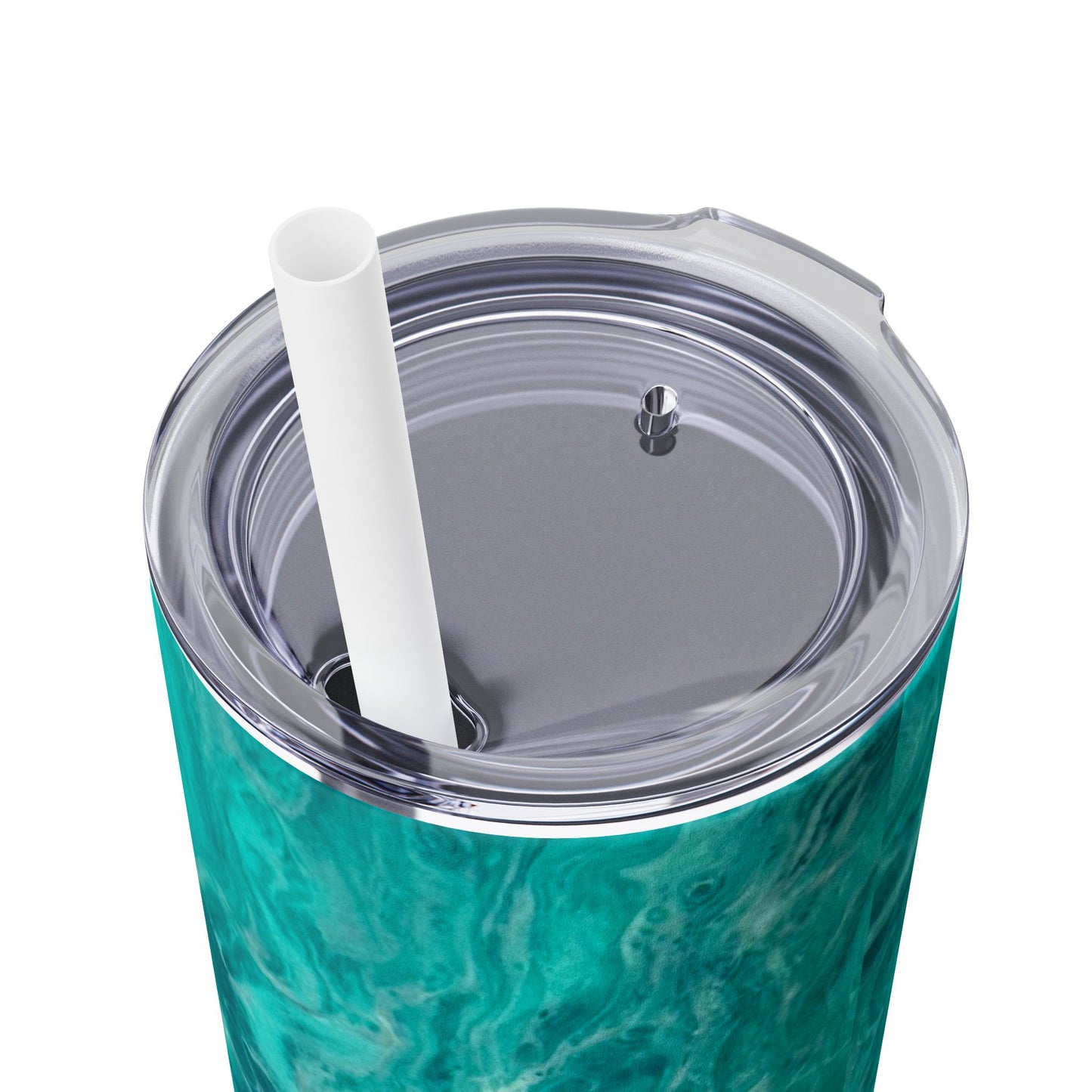 Skinny Tumbler mit Strohhalm, 20oz