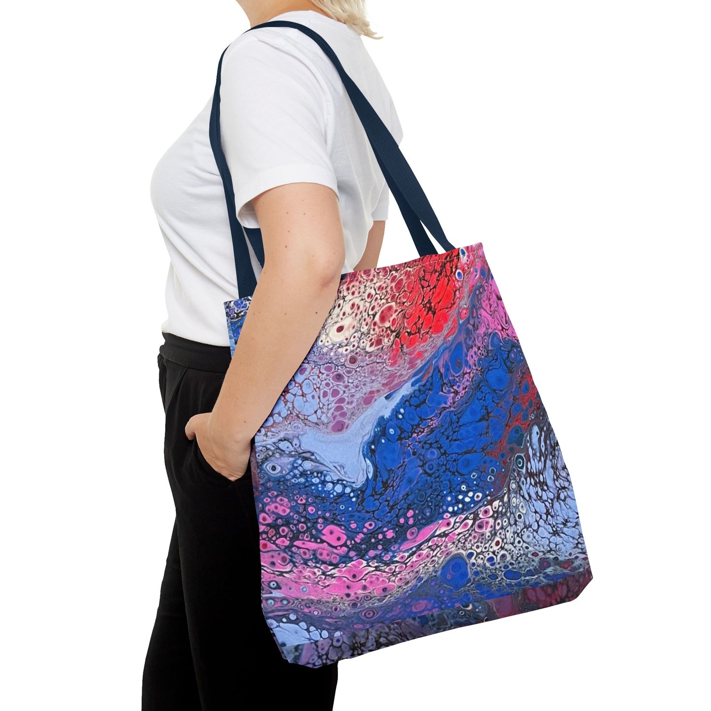 Sac fourre-tout avec illustration (AOP)