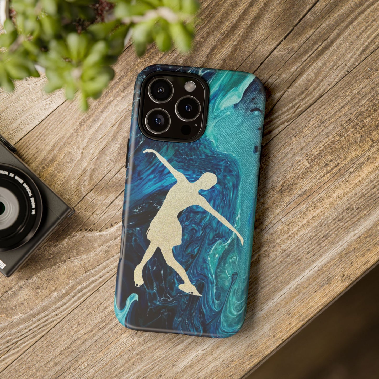 Figure skating phone cases