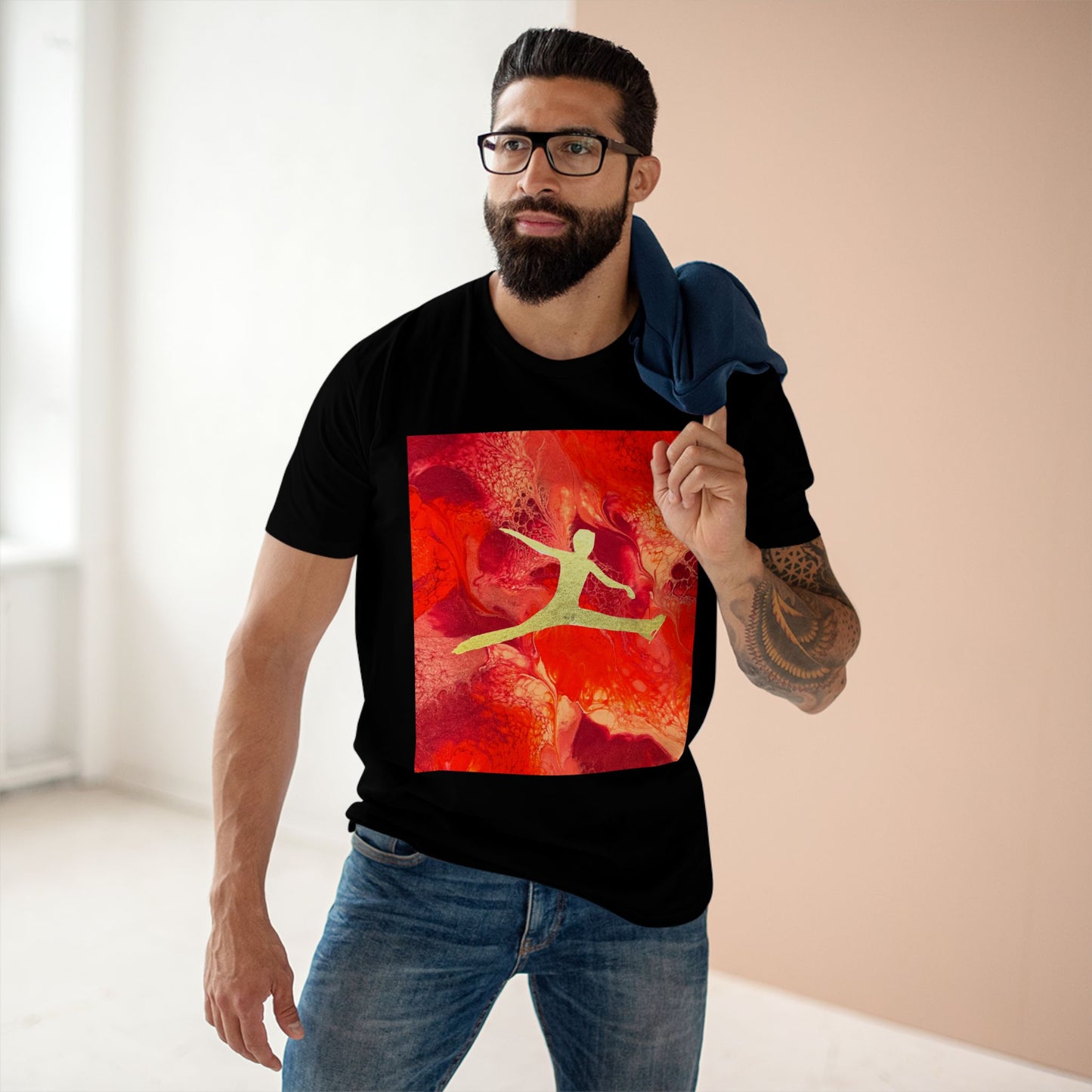 Men's figure skating T-shirt