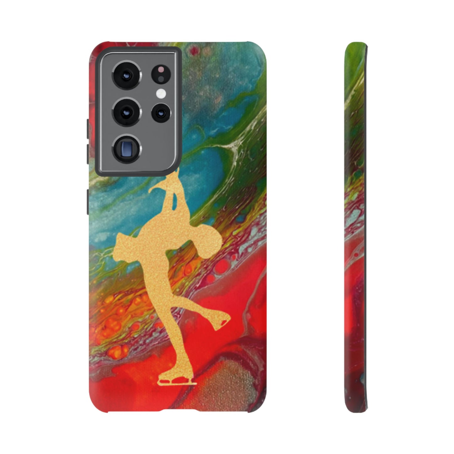 Figure skating phone cases