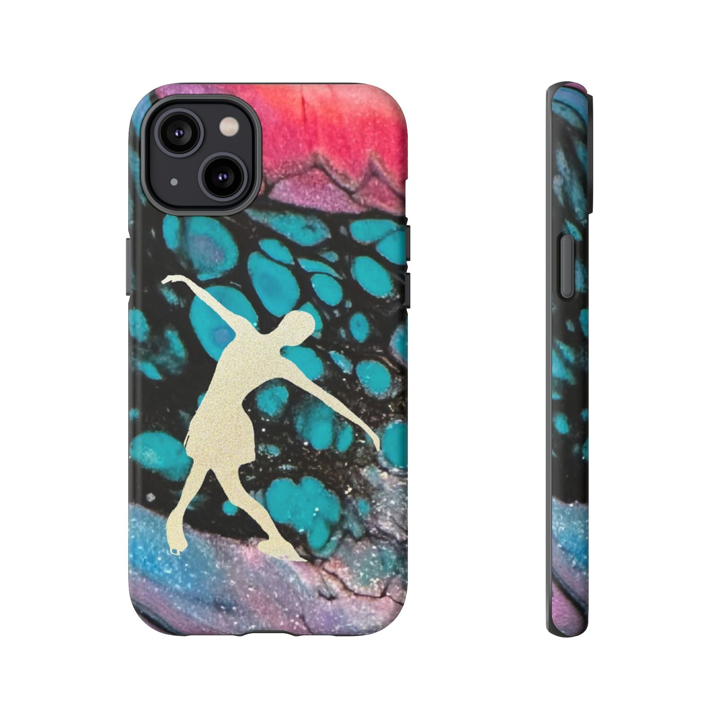 Figure skating phone cases