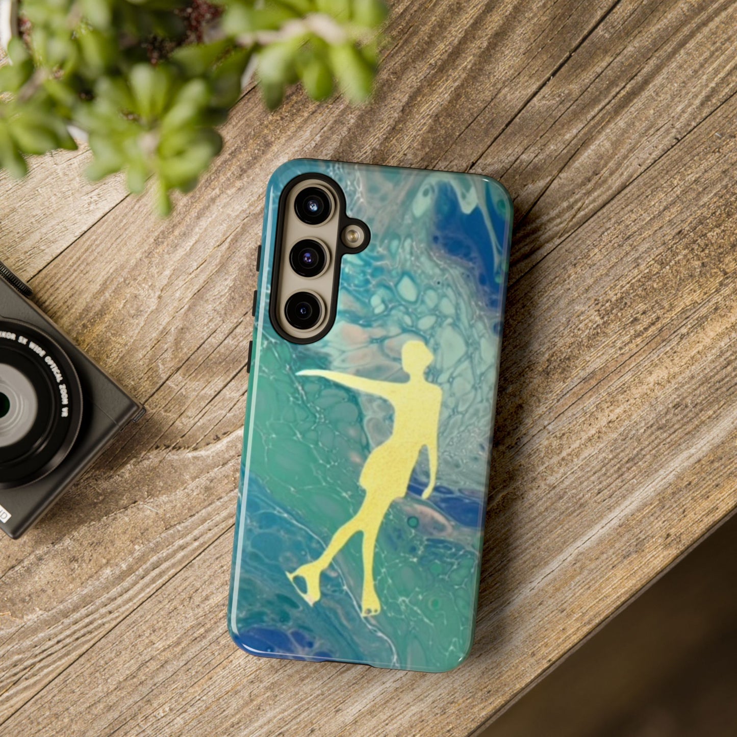 Figure skating phone cases