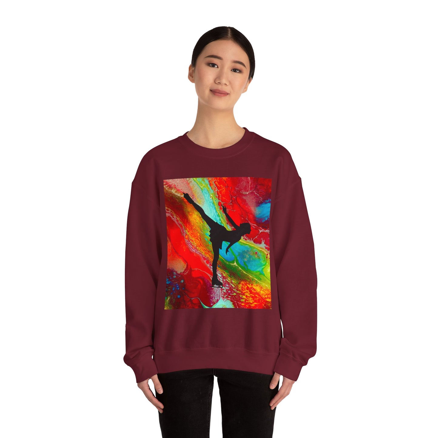 Unisex Figure Skating Crewneck Sweatshirt