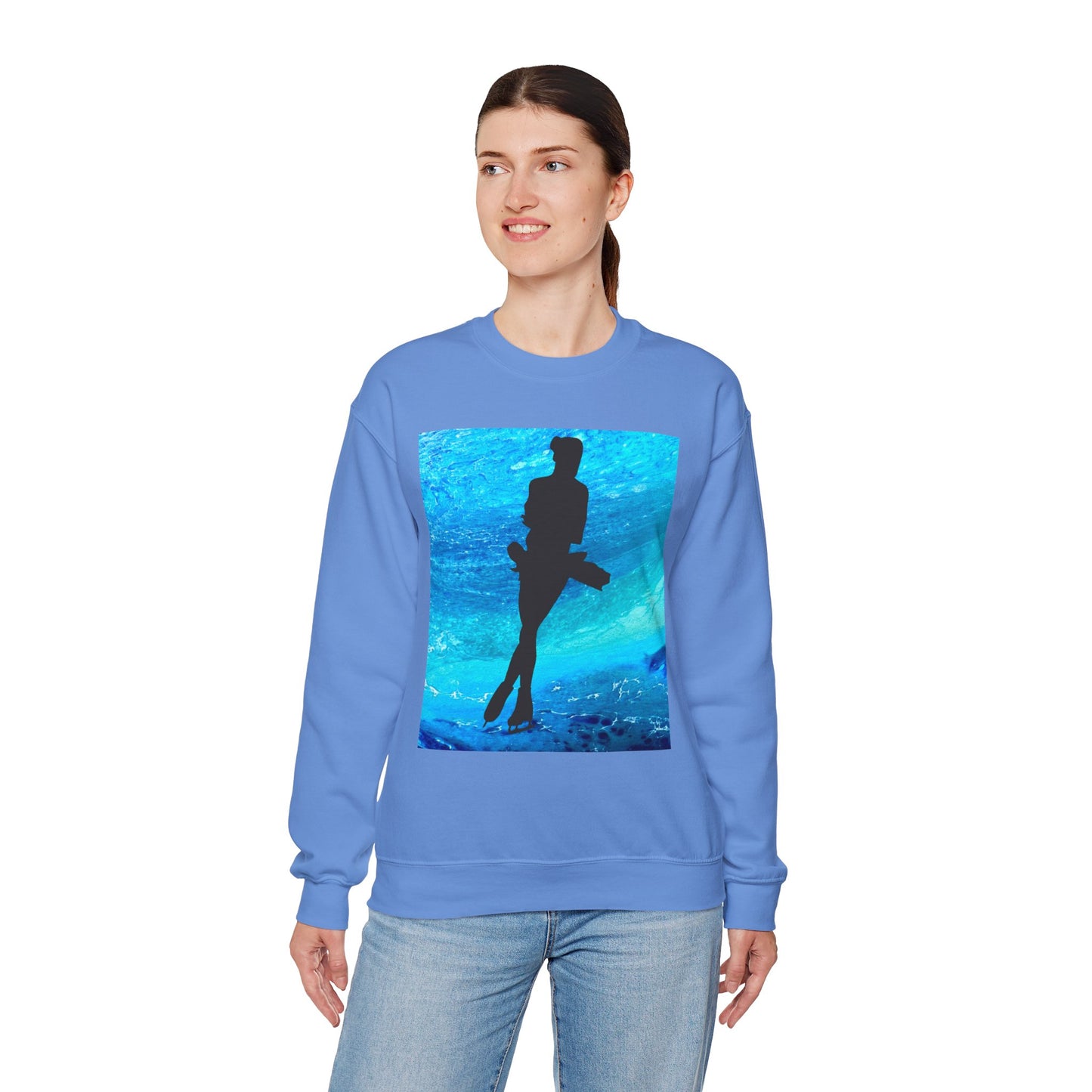 Unisex Figure Skating Crewneck Sweatshirt