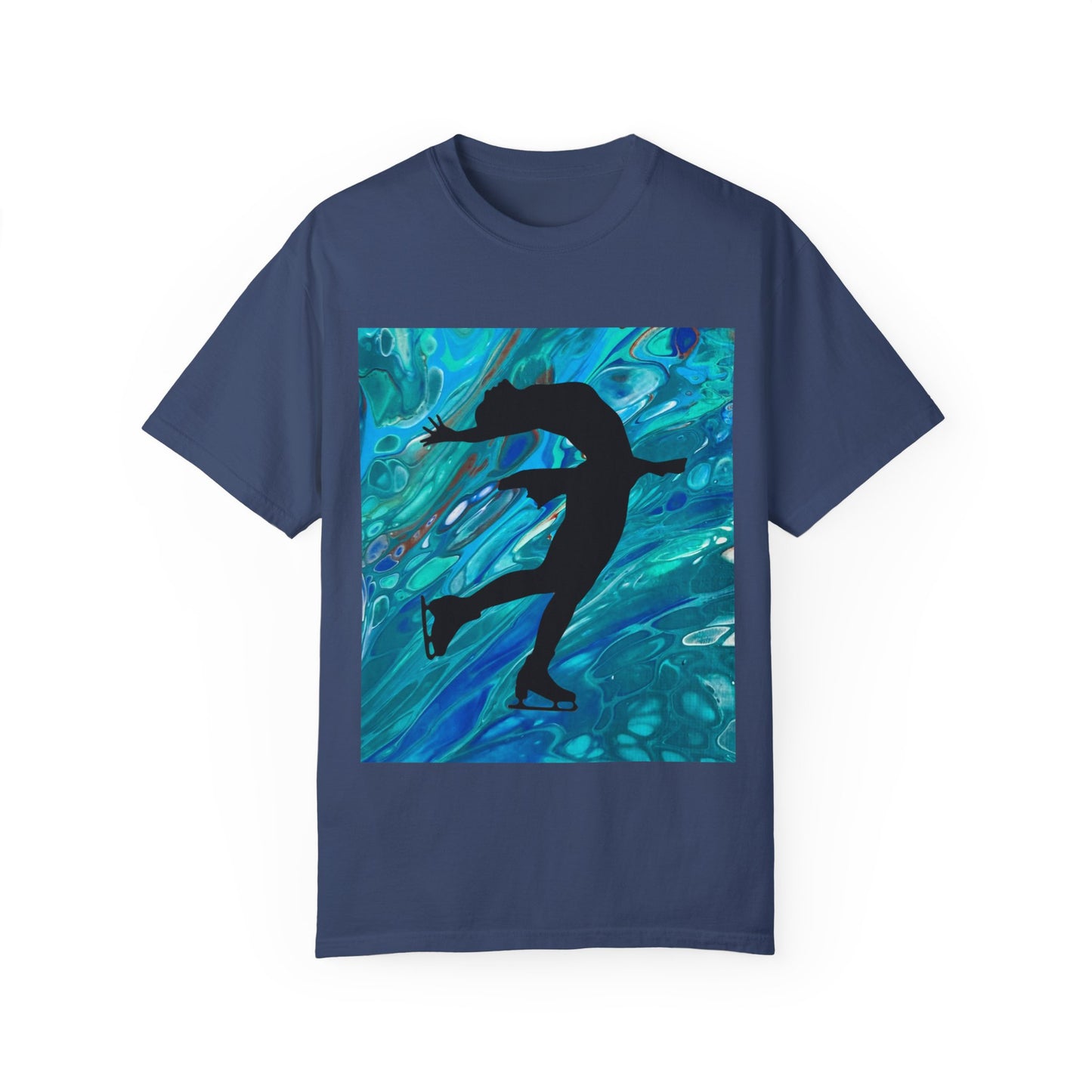 Figure Skating T-Shirt - Unisex Garment-Dyed Tee