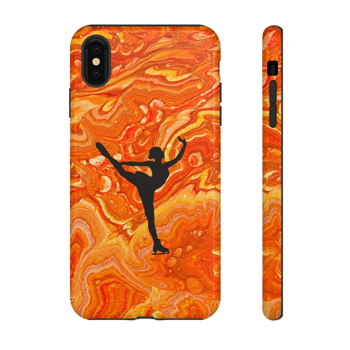 Figure skating phone case