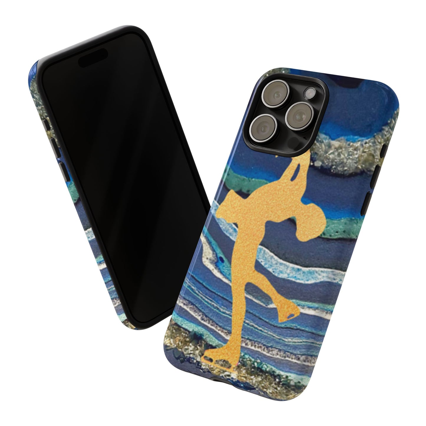 Figure skating phone case