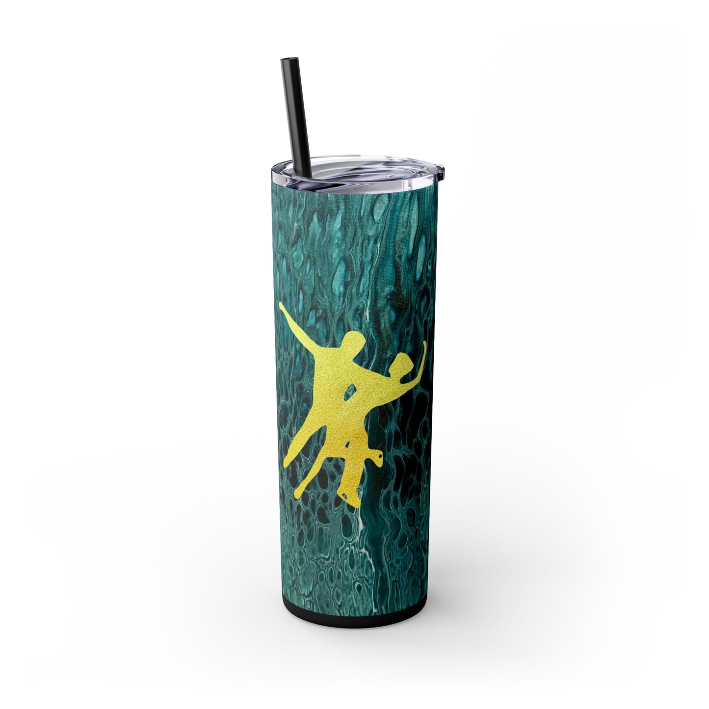 Figure Skating Tumbler, 20oz with straw