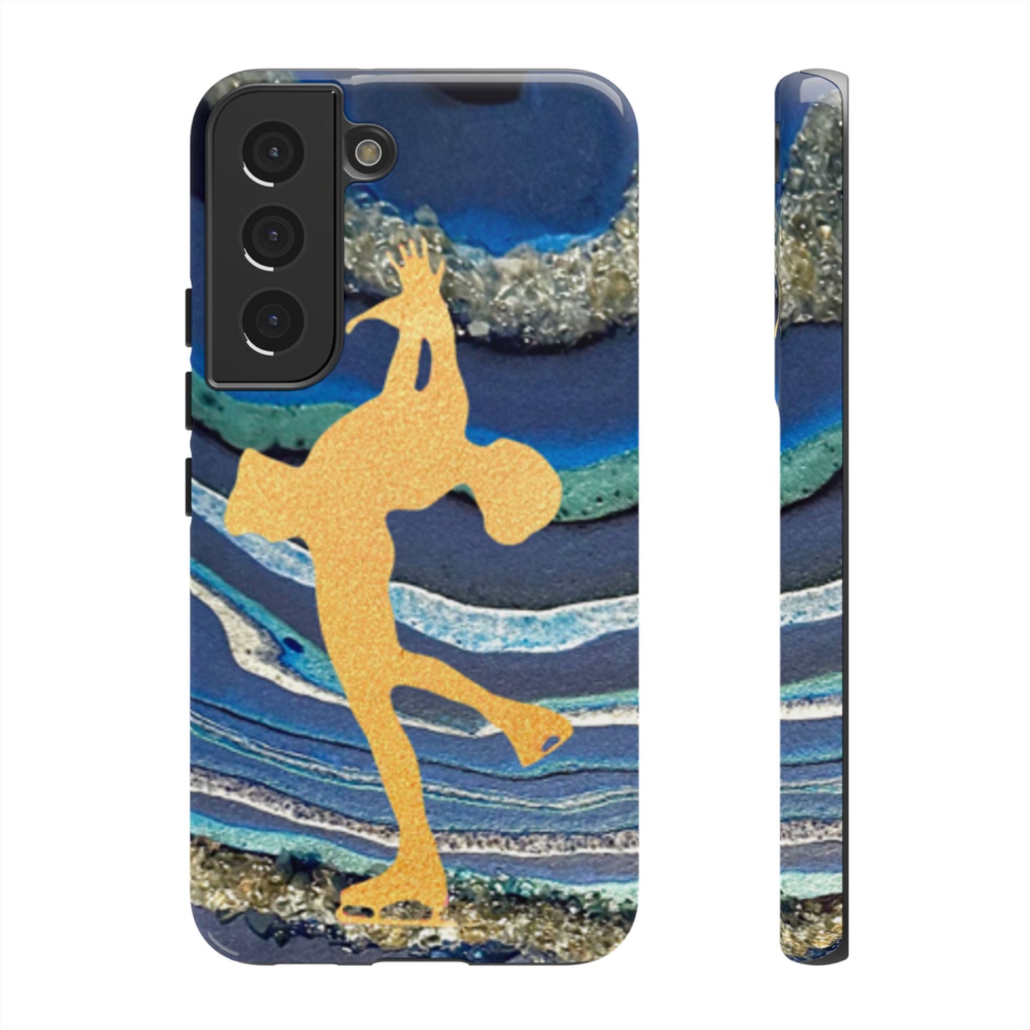 Figure skating phone case