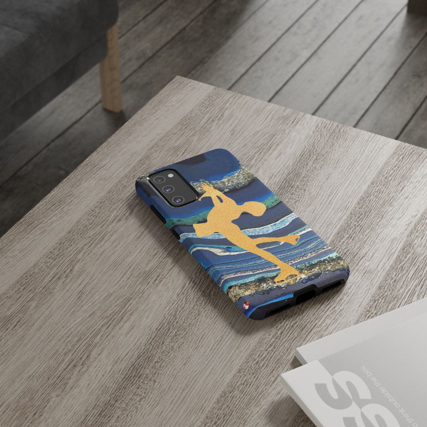 Figure skating phone case