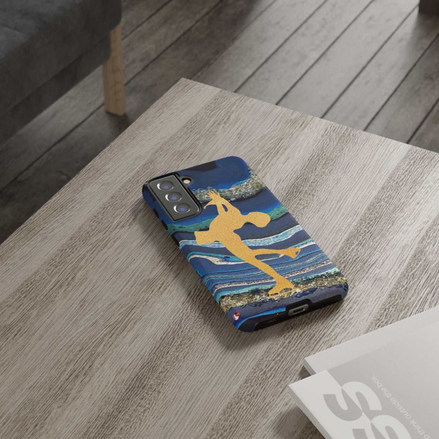 Figure skating phone case