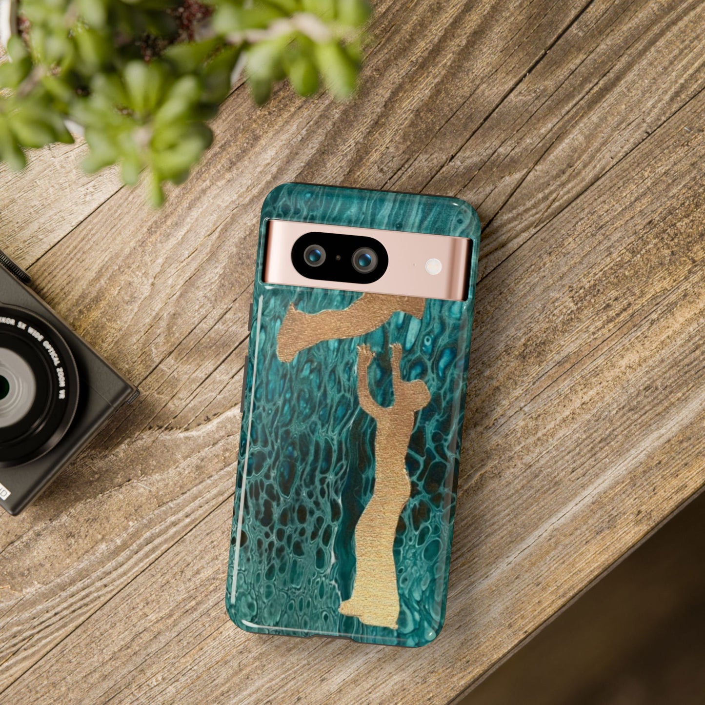 Figure skating phone case