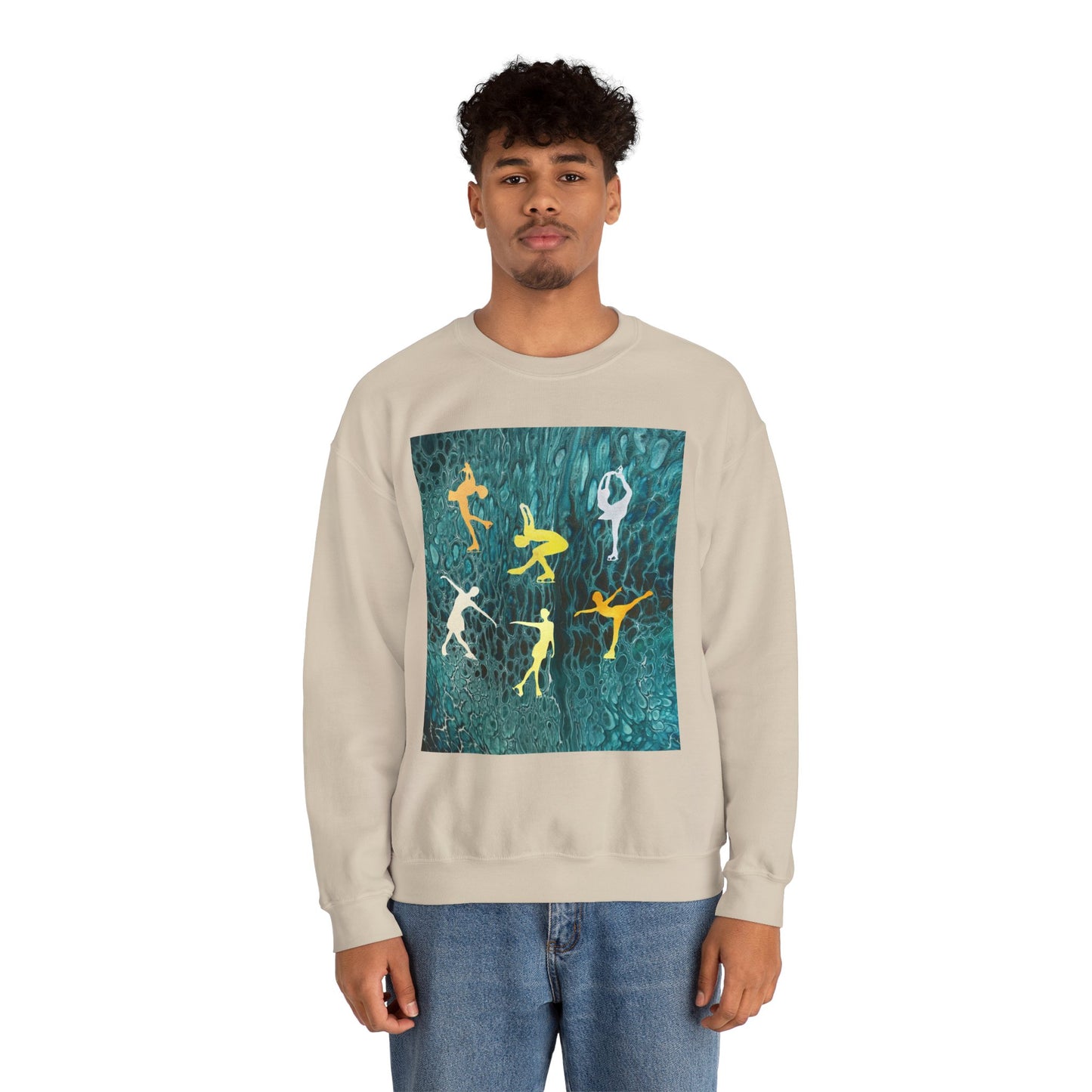 Unisex Figure Skating crewneck Sweatshirt