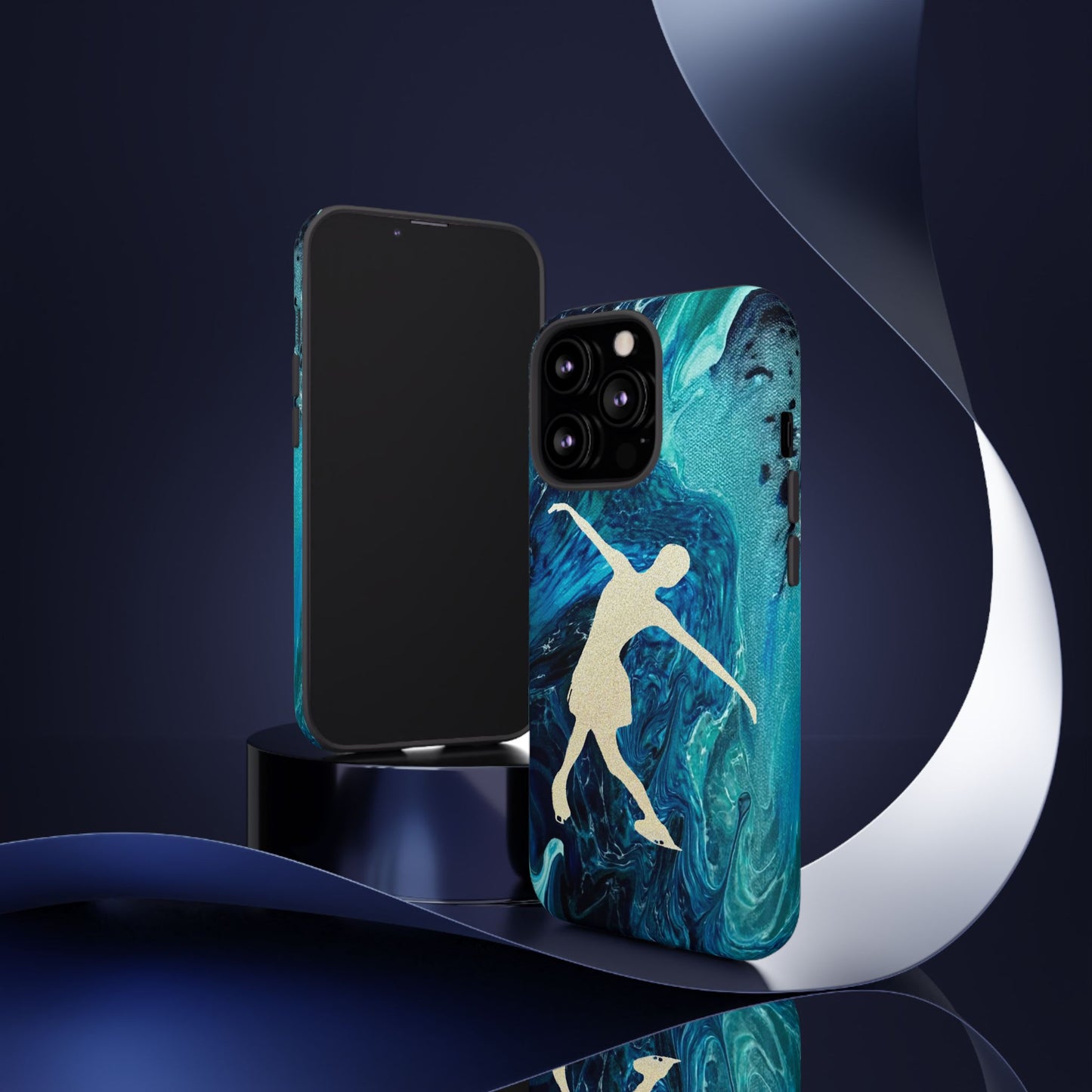 Figure skating phone cases