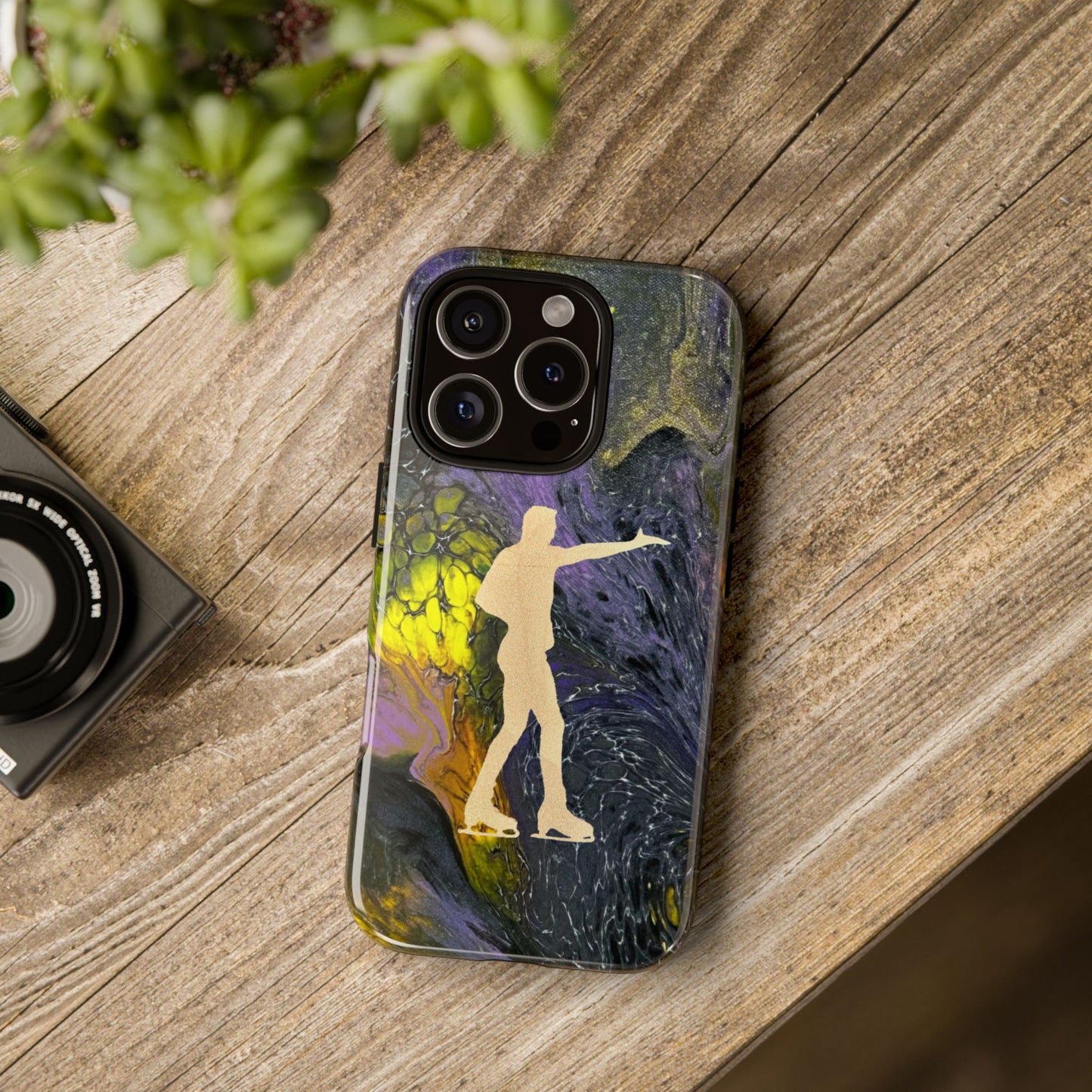 Figure skating phone cases