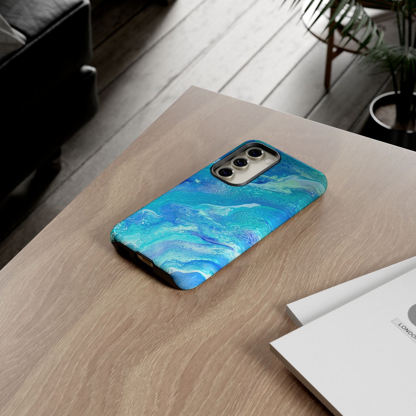 Tough Phone Case for iPhone, Samsung and Google pixel devices with artwork design