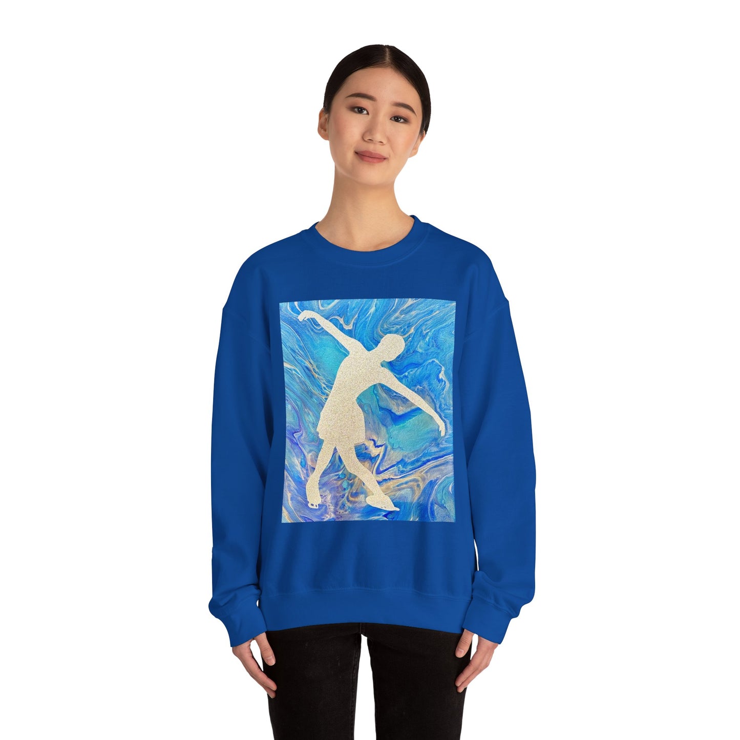 Unisex Figure Skating Crewneck Sweatshirt