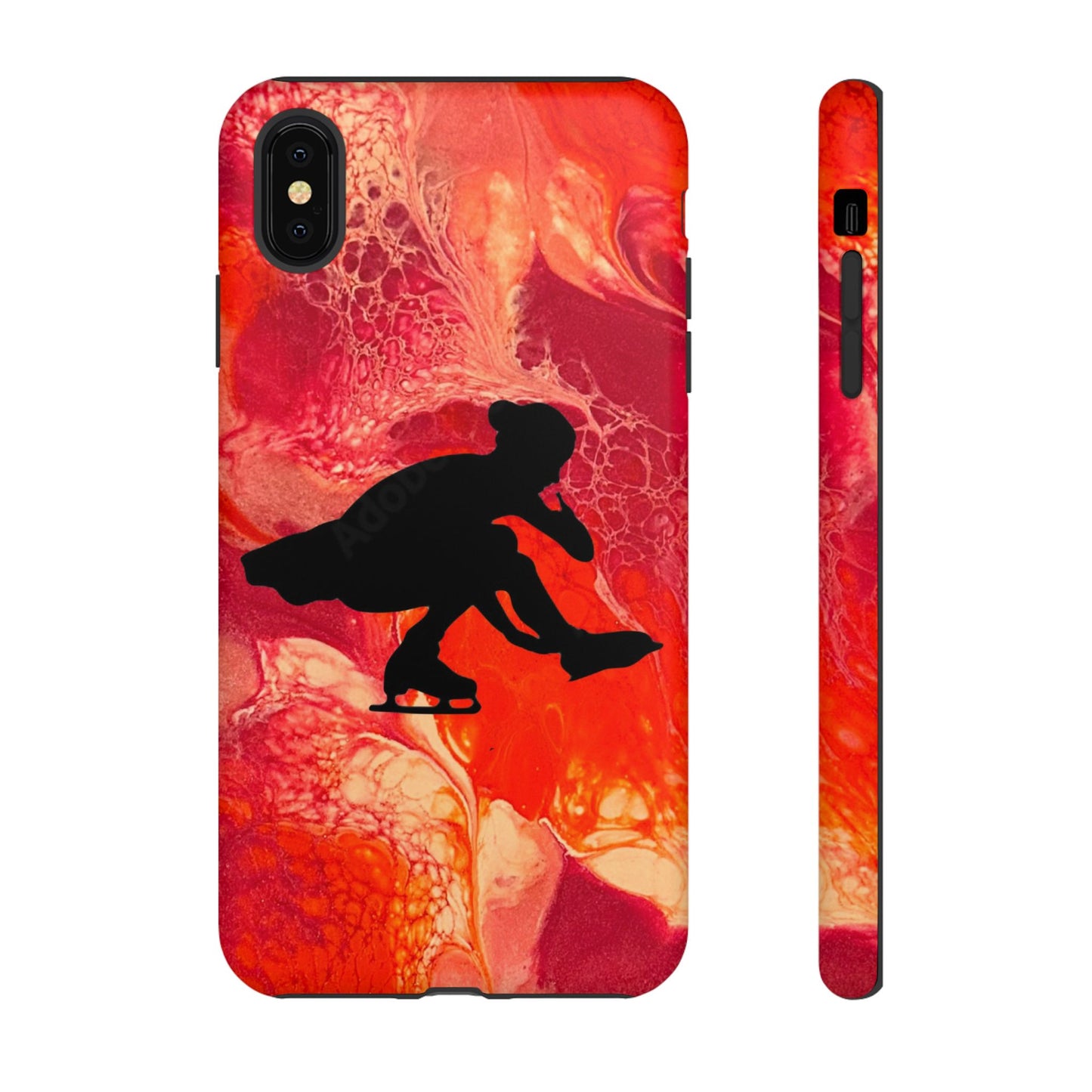 Figure skating phone cases