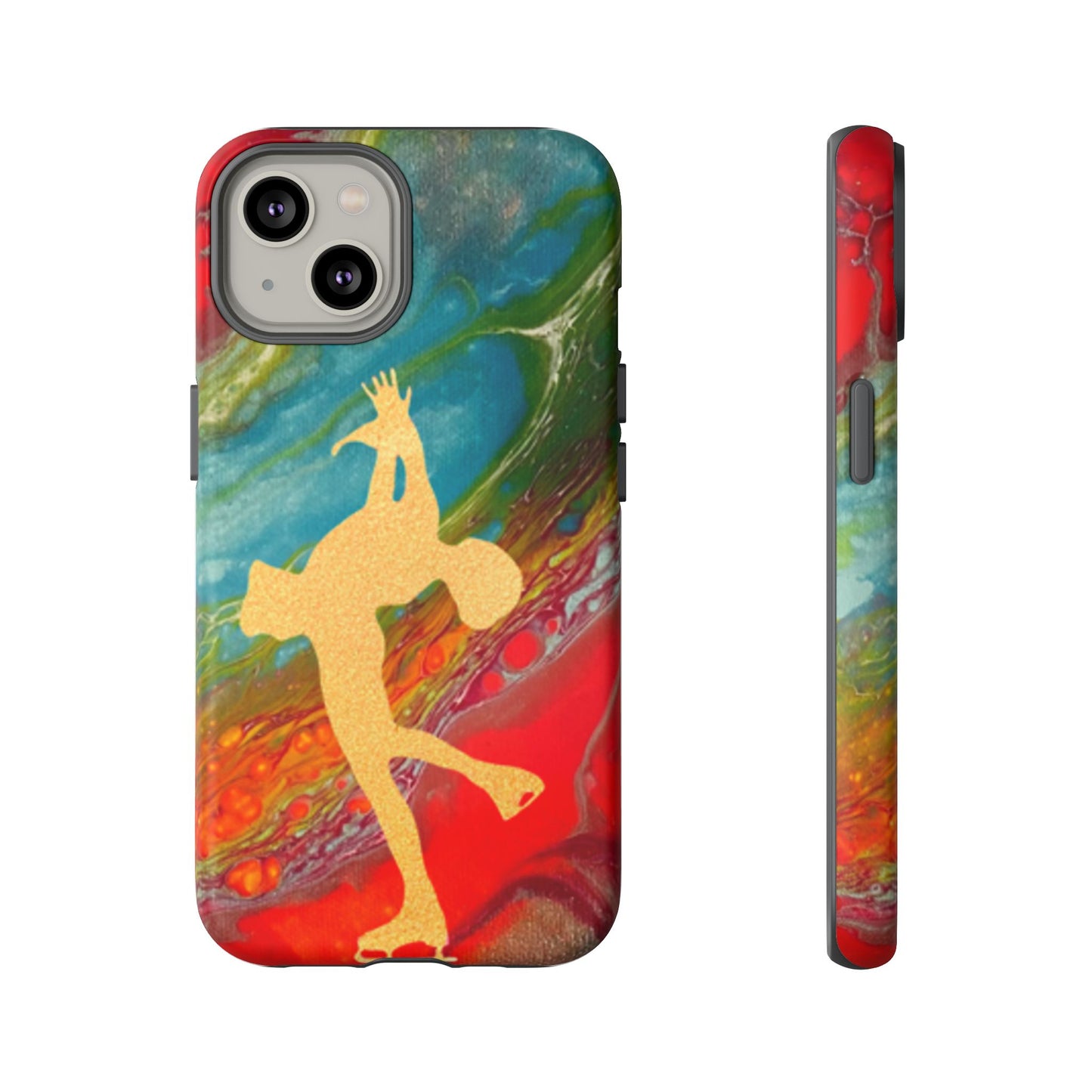 Figure skating phone cases