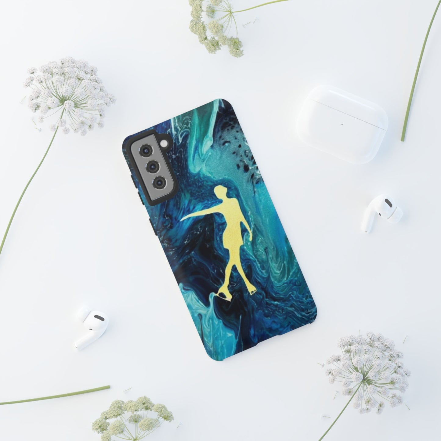 Figure skating phone case