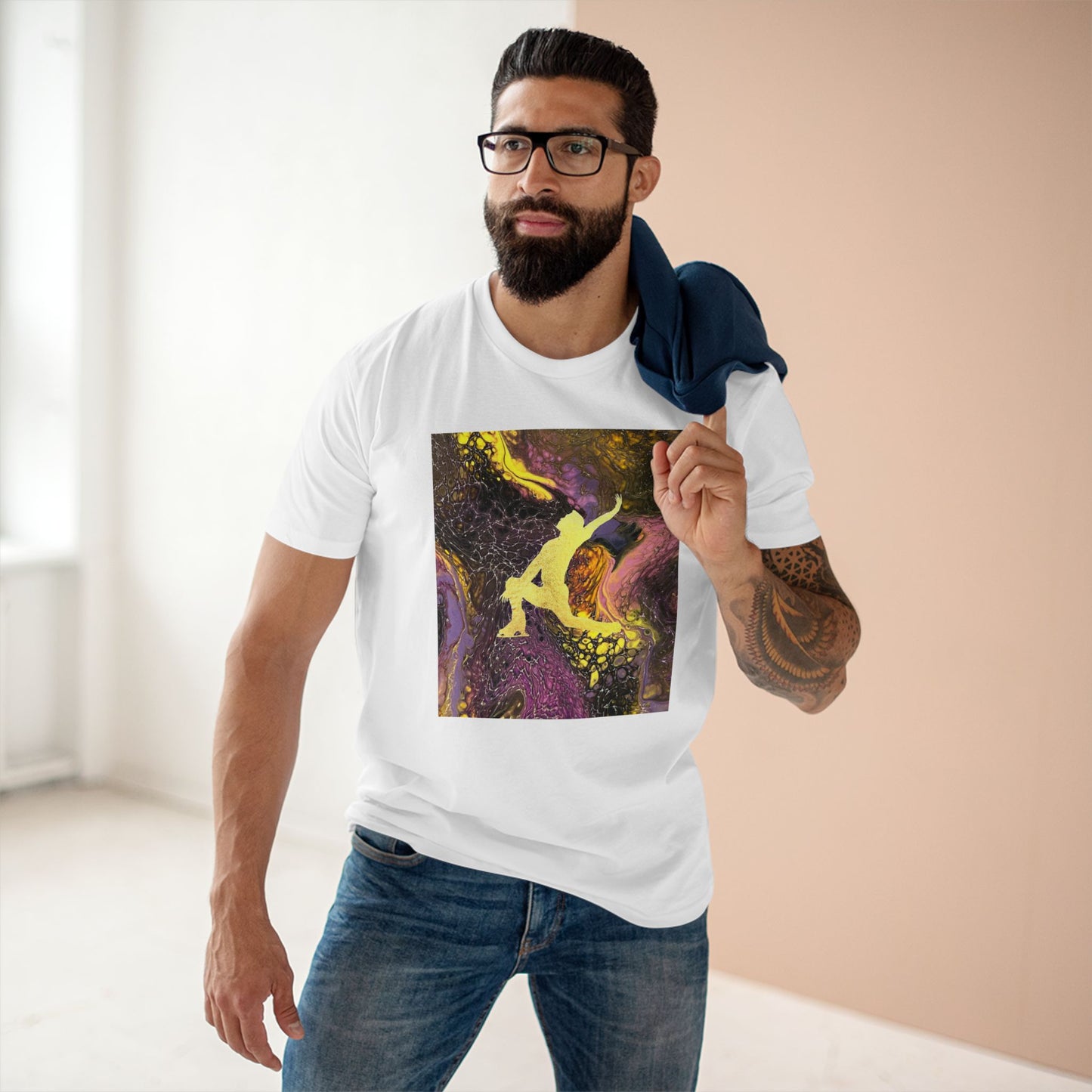 Men's figure skating T-shirt