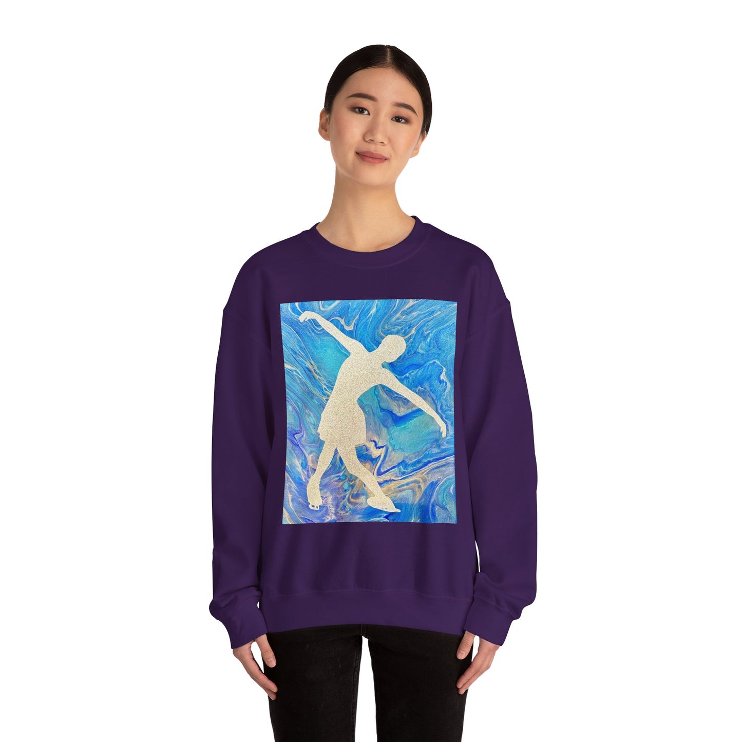 Unisex Figure Skating Crewneck Sweatshirt