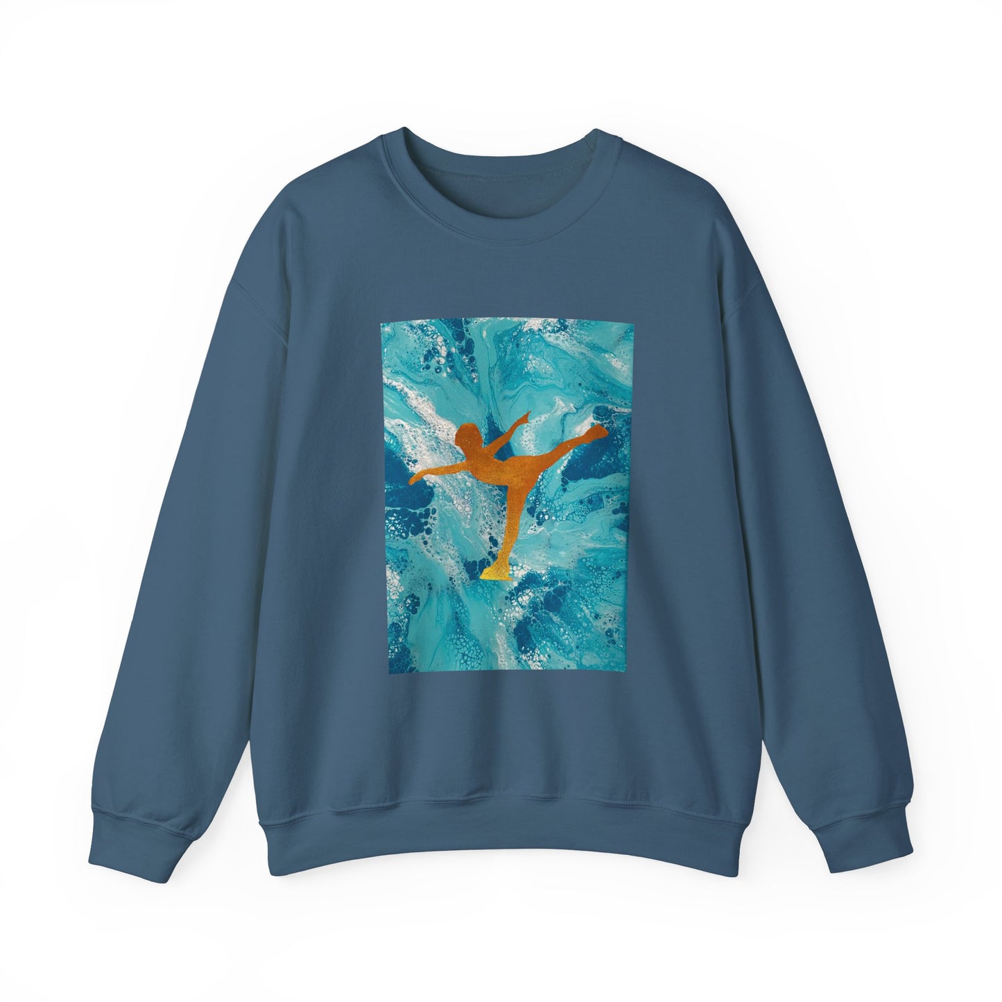 Unisex Figure skating crewneck Sweatshirt