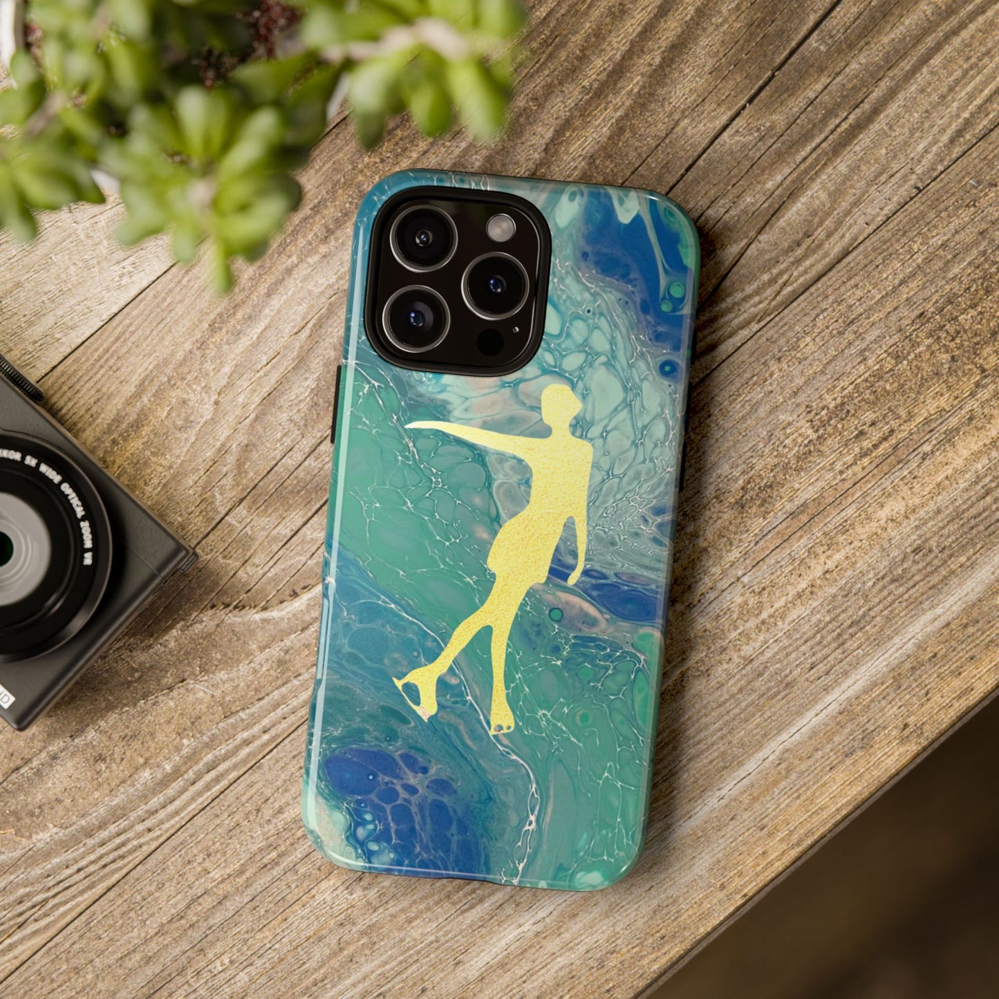 Figure skating phone cases