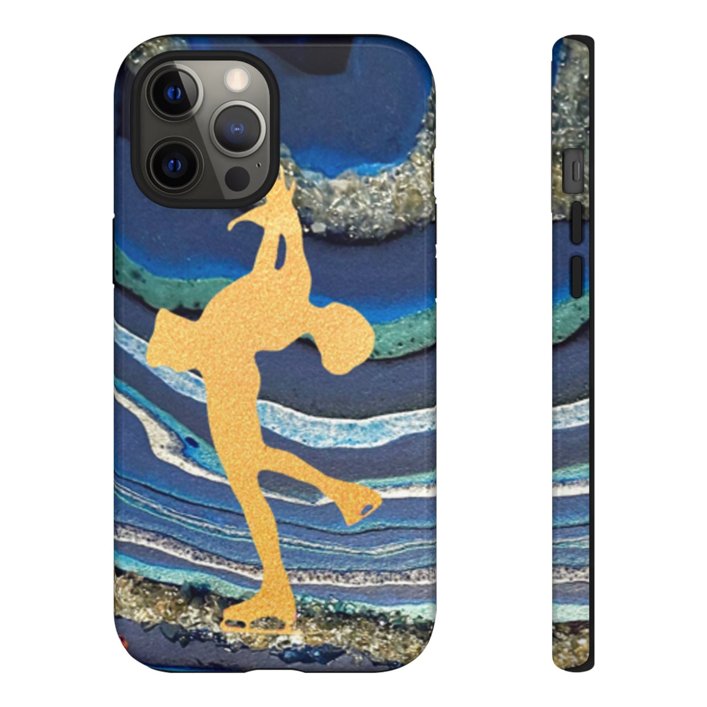 Figure skating phone case