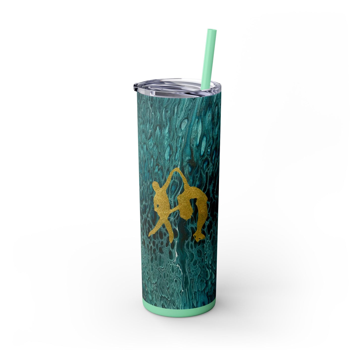 Figure Skating Tumbler, 20oz with straw