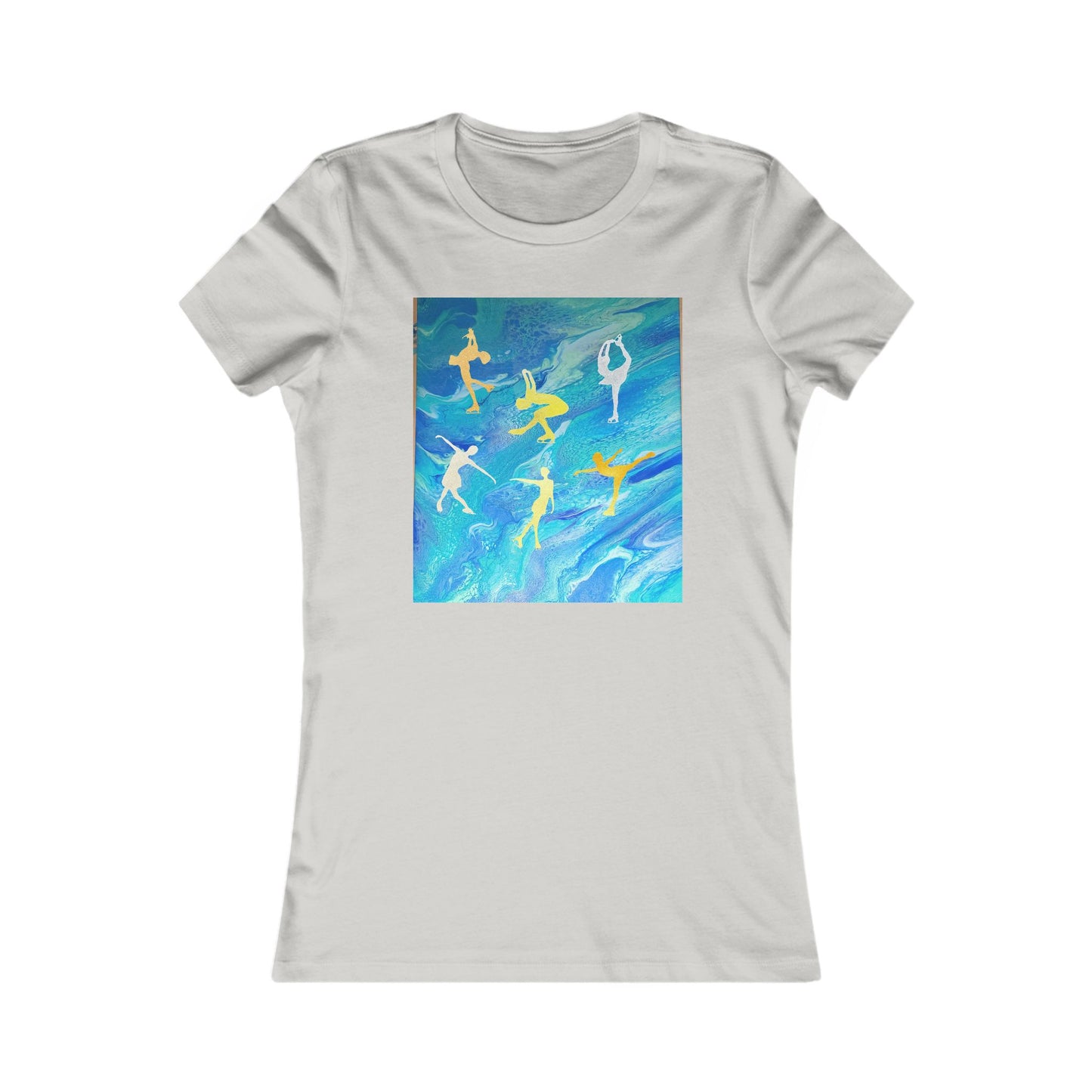 Ladies figure skating T-shirt