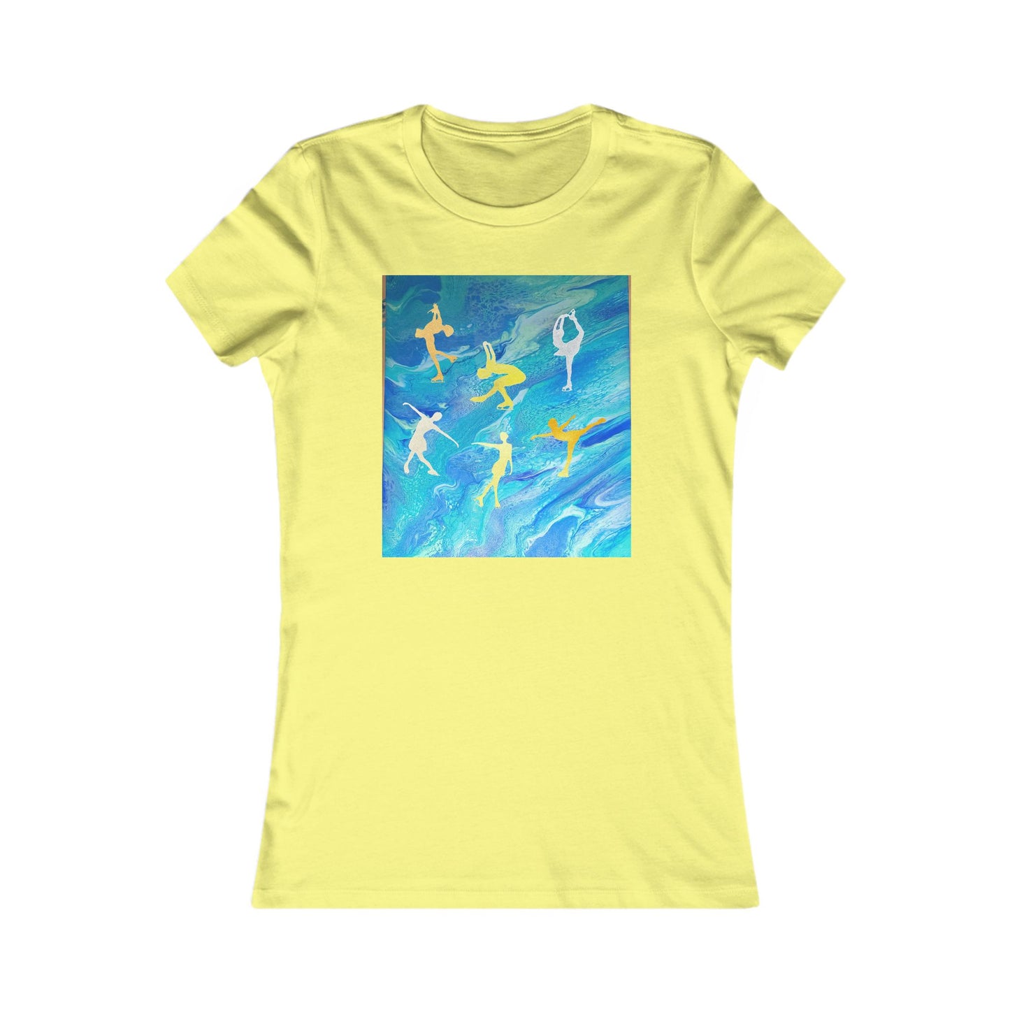 Ladies figure skating T-shirt