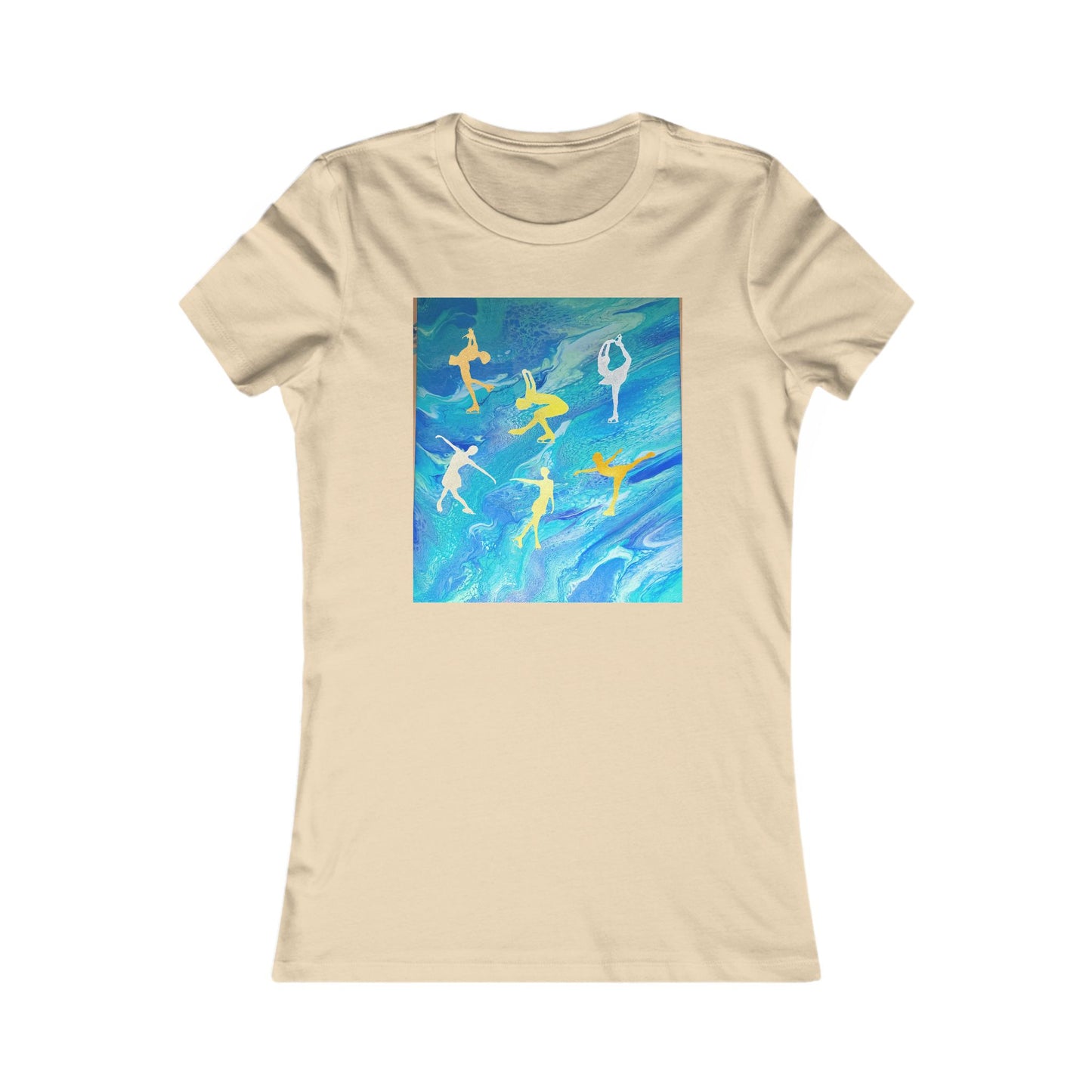 Ladies figure skating T-shirt