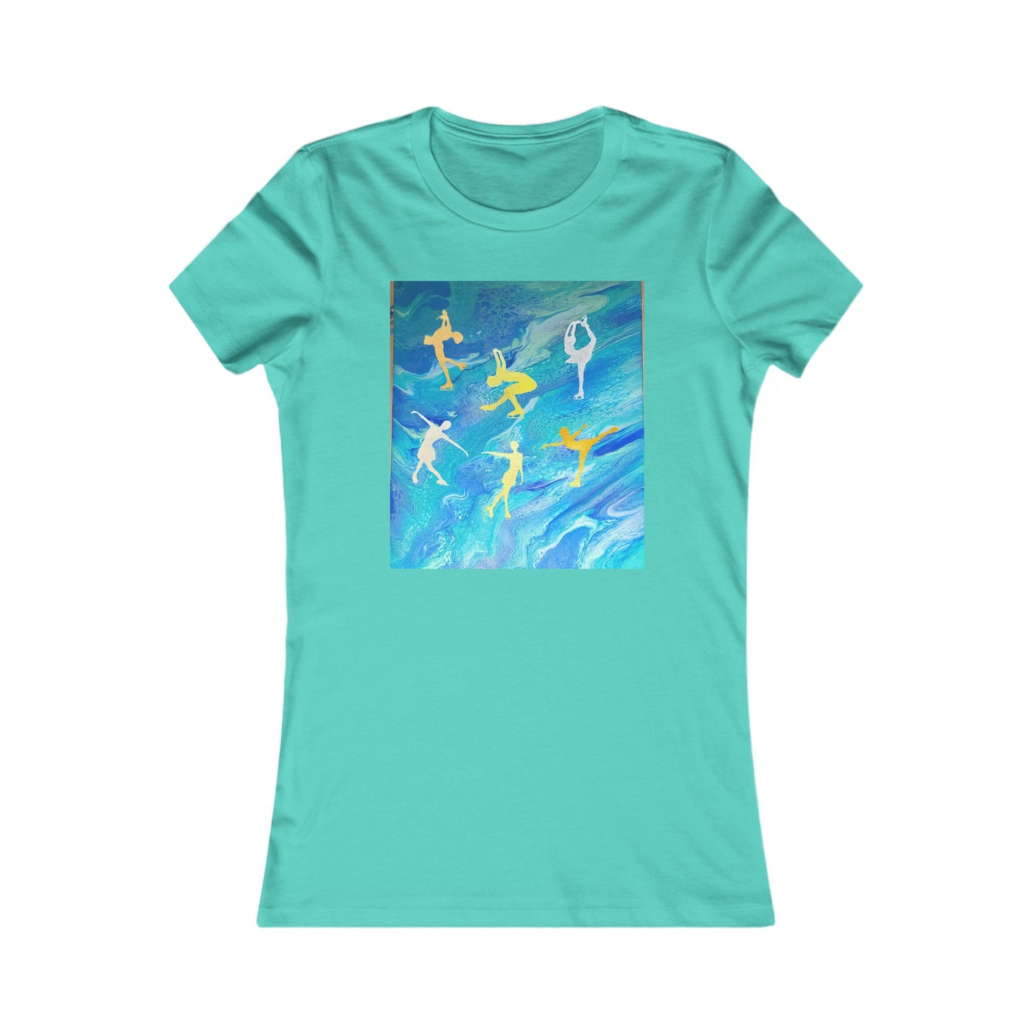 Ladies figure skating T-shirt