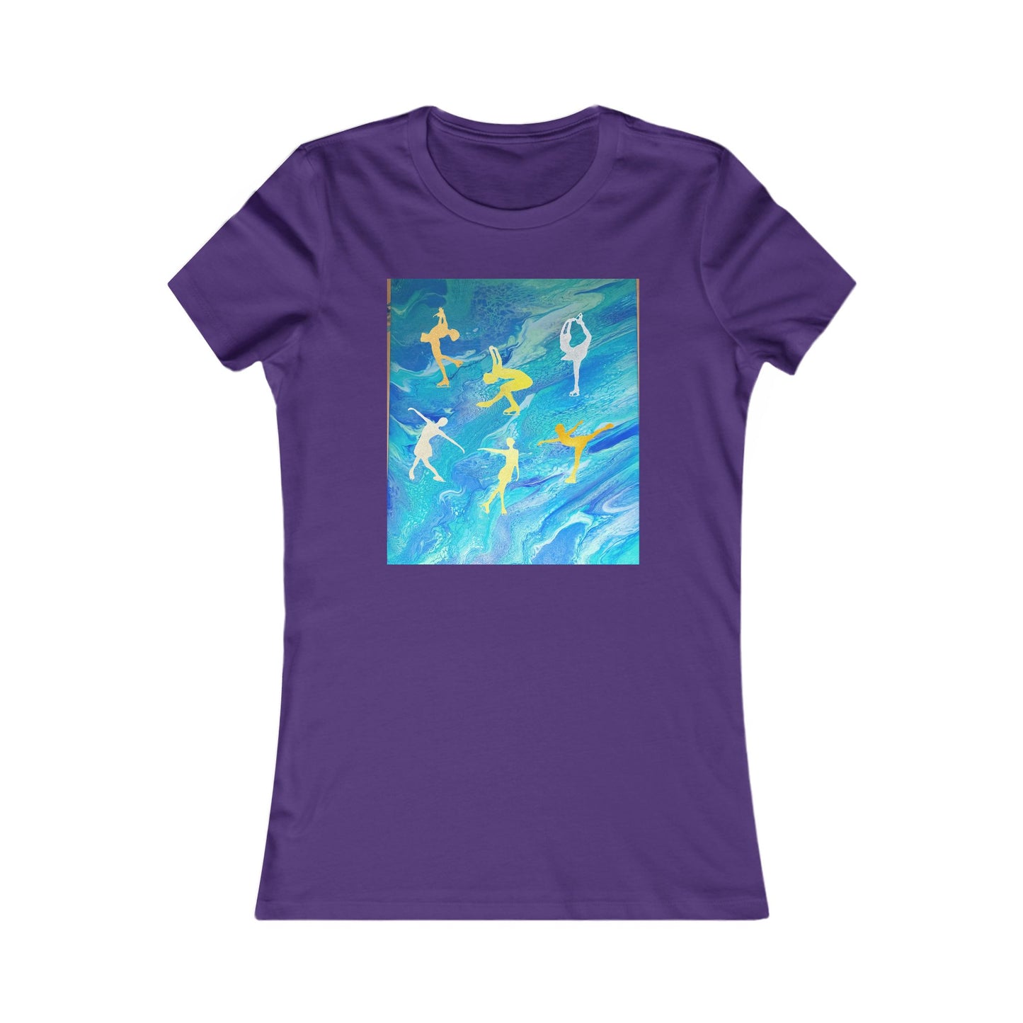 Ladies figure skating T-shirt