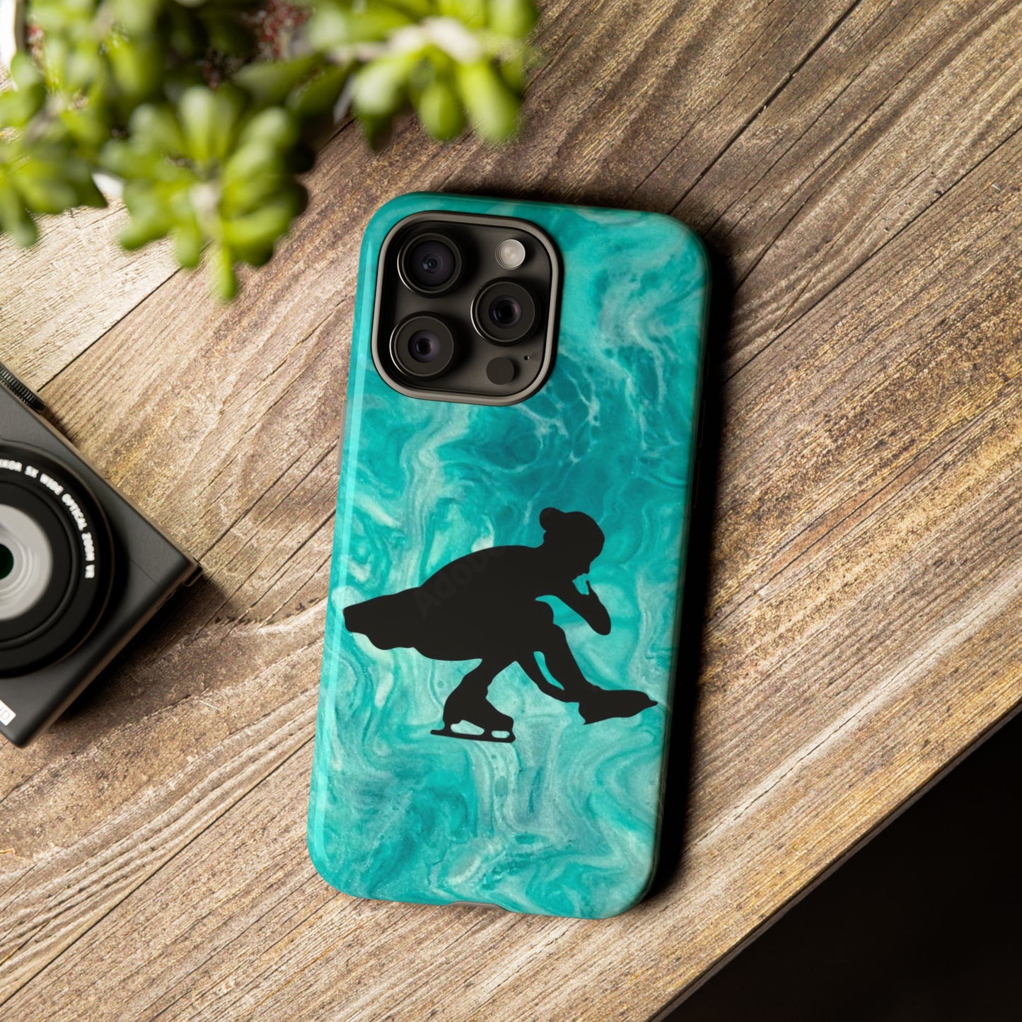 Figure skating phone cases