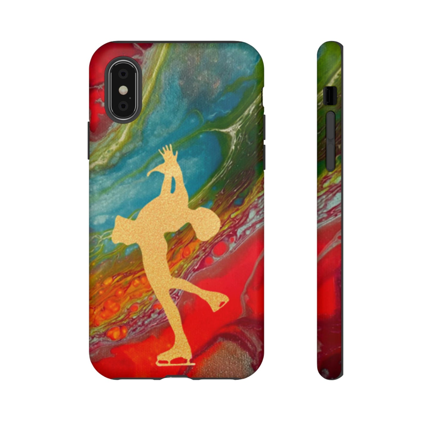 Figure skating phone cases