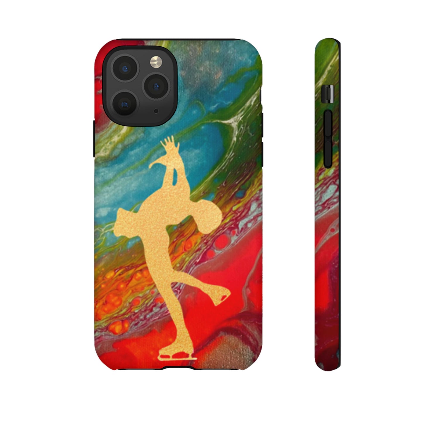 Figure skating phone cases