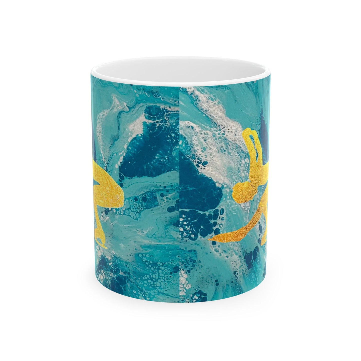 Figure Skating Ceramic Mug, (11oz, 15oz)