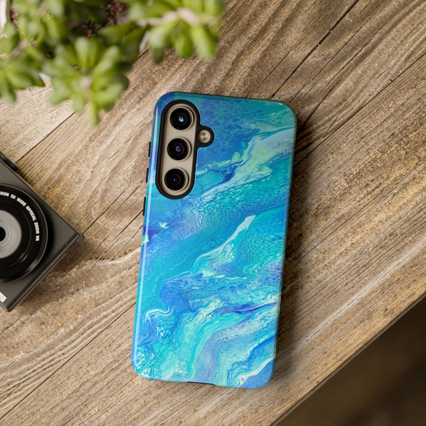 Tough Phone Case for iPhone, Samsung and Google pixel devices with artwork design