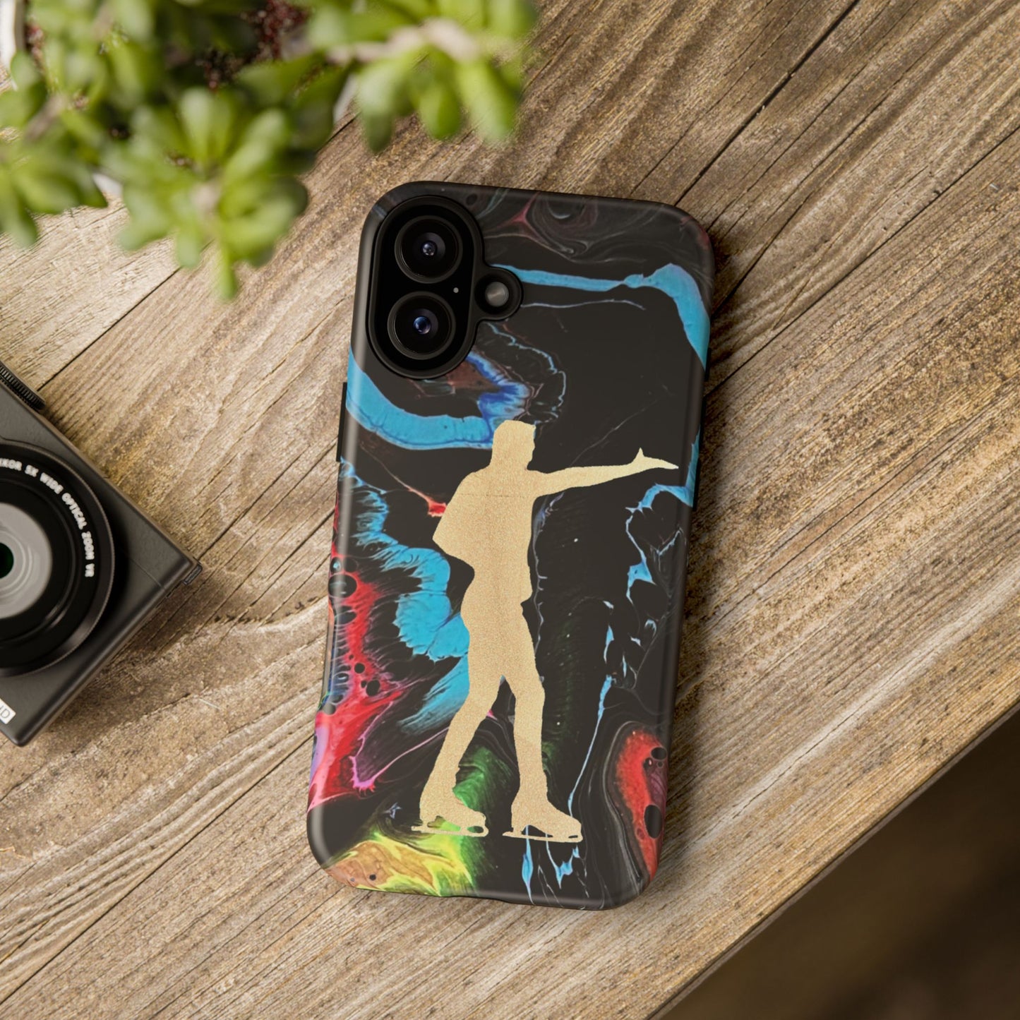 Figure skating phone cases