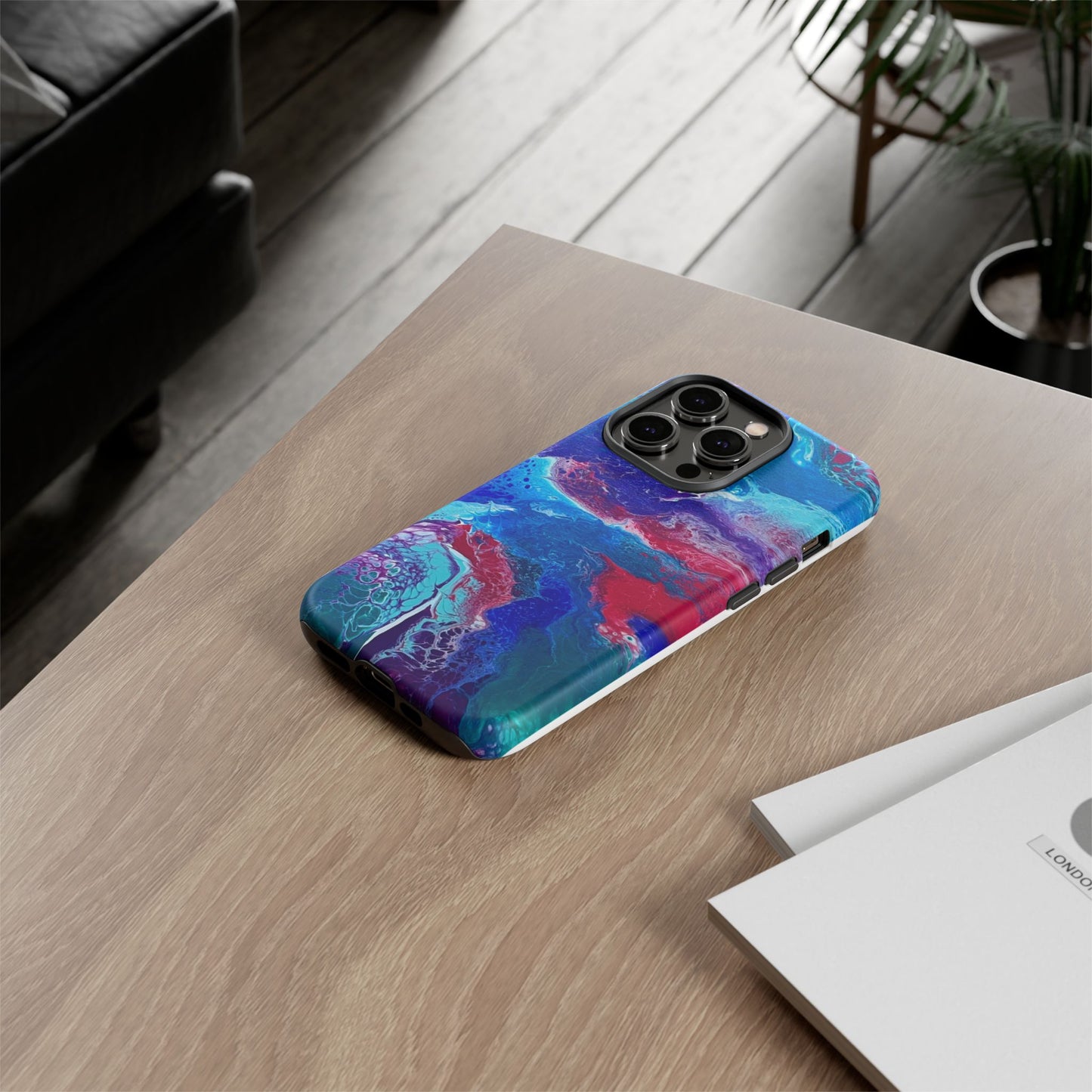 Tough Phone Case for iPhone, Samsung and Google pixel devices with Artwork Design